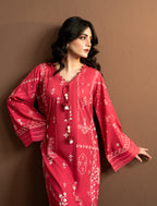 2 Pc Formal Printed Kaftaan