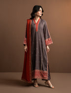 2 Pc Formal Printed Kaftaan
