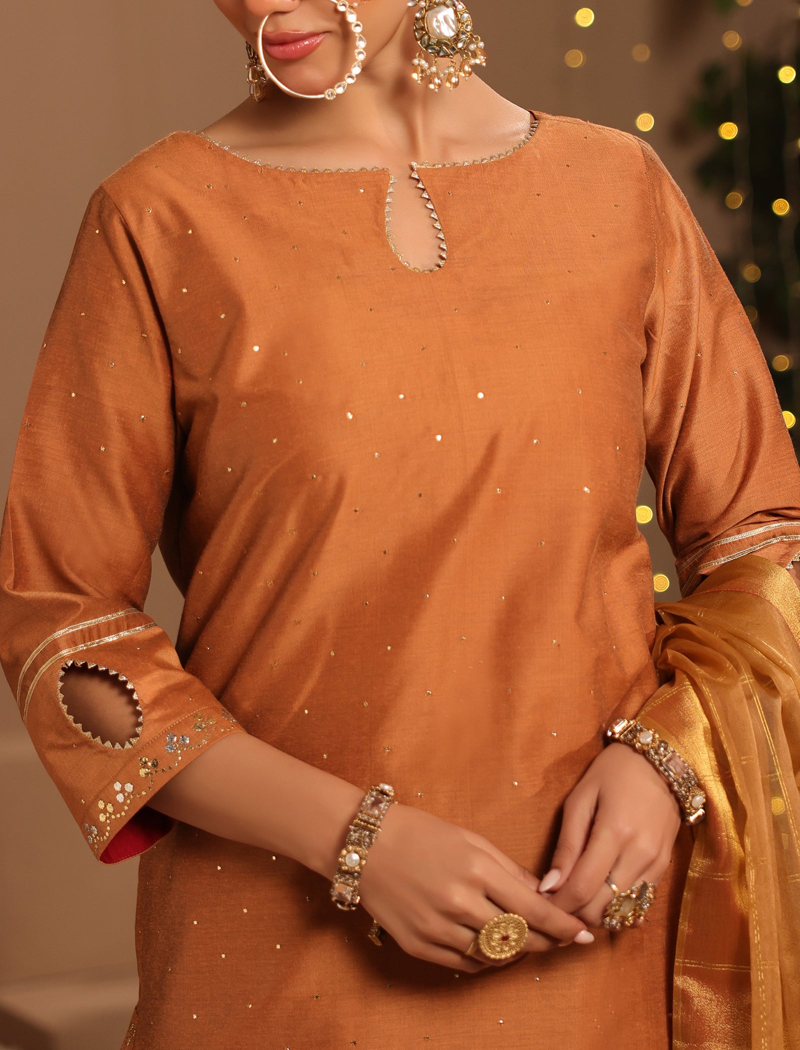 3 Pc Formal Stitched Suit Secondary image